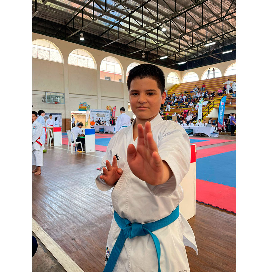 Luciano Guimenez Oro Kata 12-13 años