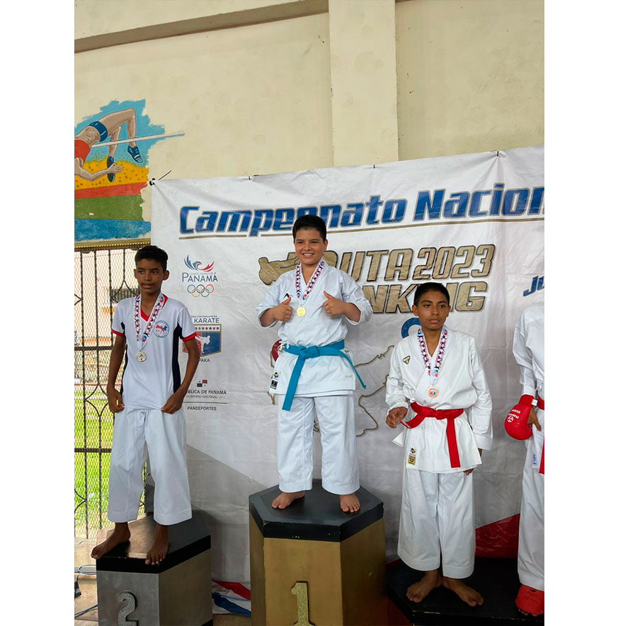Luciano Guimenez Oro Kata 12-13 años