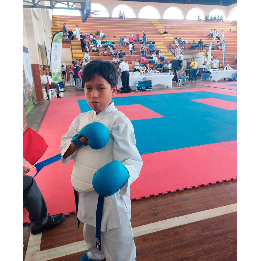 José Manuel Miranda - Participación kumite 10 - 11 años